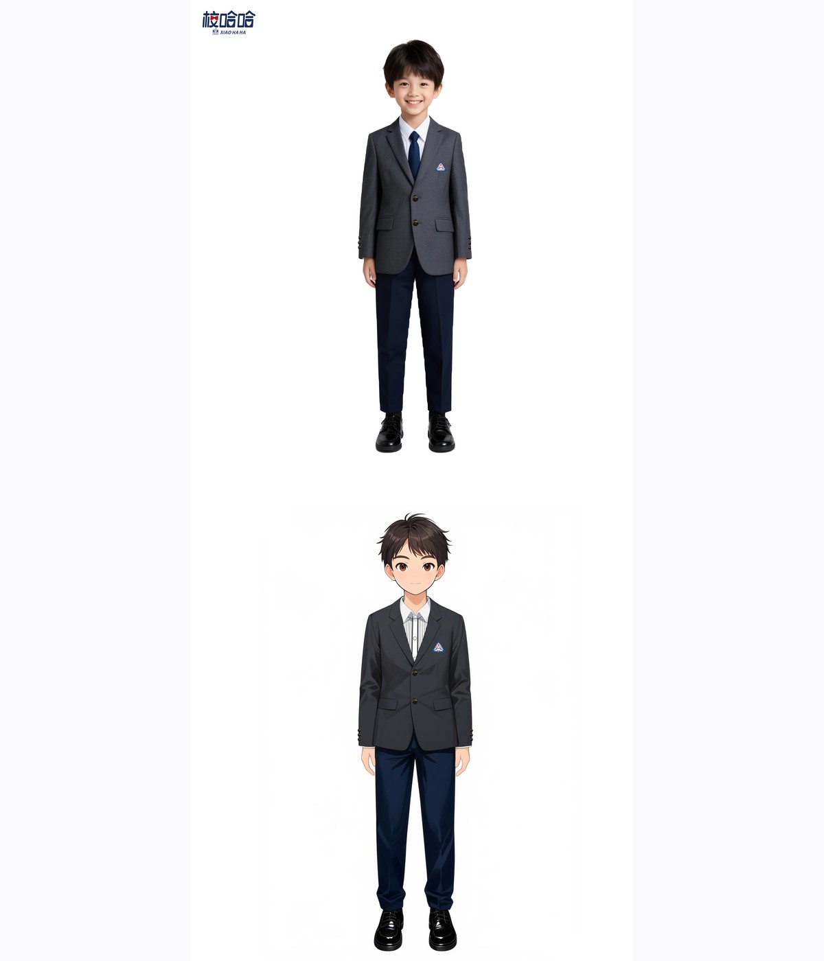 Japan client boys blazer uniform concept