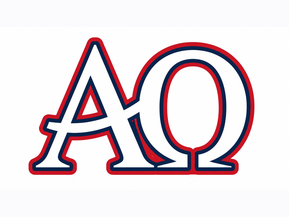 AO school monogram design