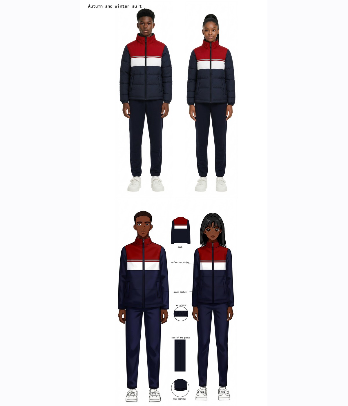 Zimbabwe client sports tracksuit uniform concept
